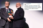 Bill and Melinda Gates Foundation, Bill and Melinda Gates Foundation, narendra modi receives global goalkeeper award, Melinda gates