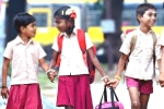 urban, secondary level students, 60 of indian children go to school on foot survey, Indian children