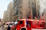 Kuwait Fire Accident Indian Embassy, Kuwait Fire Accident news, 49 dead in kuwait fire accident, Kuwait