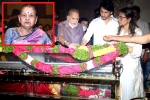 Indira Devi dead, Indira Devi, mahesh babu s mother indira devi laid to rest, Ramesh babu