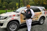 delhi to london by road cost, delhi to london by road trip cost, meet 60 yr old traveler who completed road trip from delhi to london covering 33 countries in 150 days, Latvia