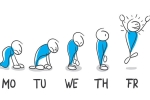 Monday blues, stress, kick off your monday blues, Happy days Monday blues, stress, kick off your monday blues, Happy days