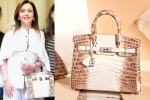 Birkin bags, himalaya birkin bags, nita ambani s crocodile skin handbag worth rs 2 6 cr studded with 240 diamonds goes viral, Handbags Birkin bags, himalaya birkin bags, nita ambani s crocodile skin handbag worth rs 2 6 cr studded with 240 diamonds goes viral, Handbags
