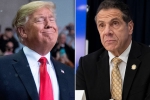 coronavirus, andrew cuomo, president trump plays misleading clippings from cuomo in press briefings, Andrew cuomo