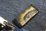 Note 7 fire on a US flight, Samsung Galaxy Note 7 replacement, replacement samsung note 7 catches fire on us plane, Samsung note 7