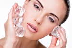 ice cube skin enhancing, skin improvement, 6 ways to use ice cubes to enhance your skin, Puffy eyes